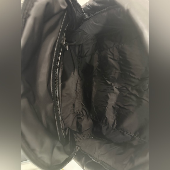 Moncler Legere Leather Backpack - Picture 6 of 11